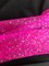 1 Yard Neon Pink Organza with Silver Foil Stars Sheer Polyester Fabric for Costumes, Decor, and Crafts 58/60″ Wide